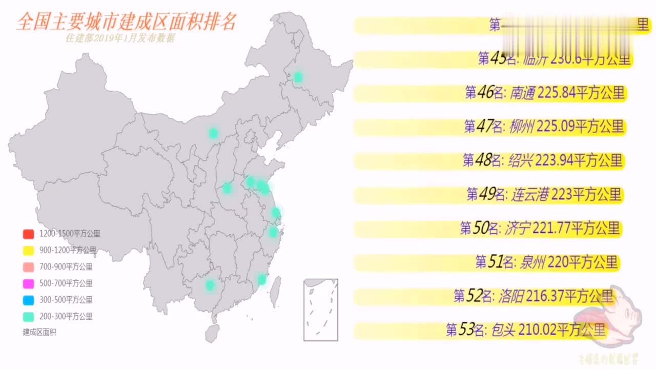 中国最新建成区总面积｜中国建成区最新规模