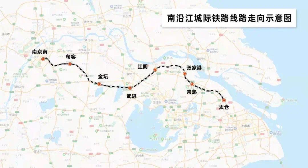 沿江城际铁路最新消息常熟-常熟沿江铁路喜讯连连